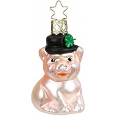 Inge-Glas Ornament Lucky Pig