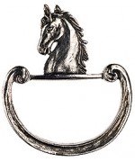 NEW - Pewter Napkin Ring - Horse