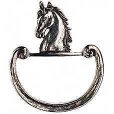 NEW - Pewter Napkin Ring - Horse