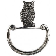 NEW - Pewter Napkin Ring - Owl