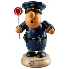 NEW - Mueller Erzgebirge Smokerman - Policeman 