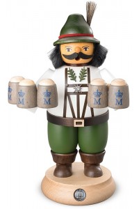Mueller Erzgebirge Smokerman - Oktoberfest Bavarian Man - TEMPORARILY OUT OF STOCK