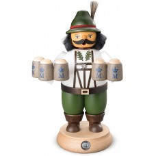 Mueller Erzgebirge Smokerman - Oktoberfest Bavarian Man - TEMPORARILY OUT OF STOCK
