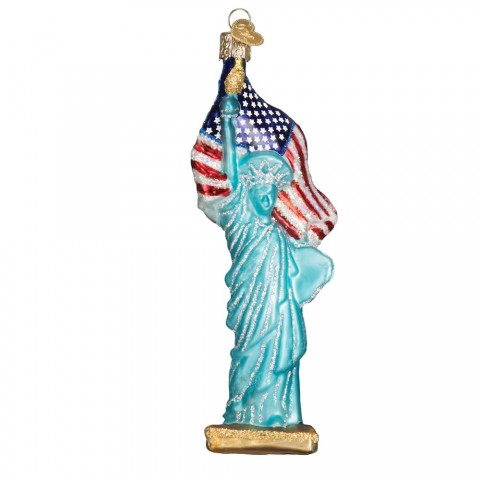 NEW - Old World Christmas Glass Ornament - Statue of Liberty