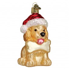 Old World Christmas Glass Ornament - Jolly Pup