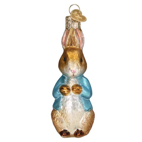 Old World Christmas Glass Ornament - Peter Rabbit 