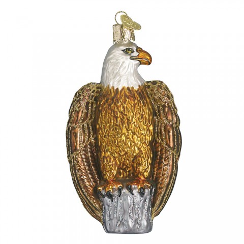 Old World Christmas Glass Ornament - Bald Eagle
