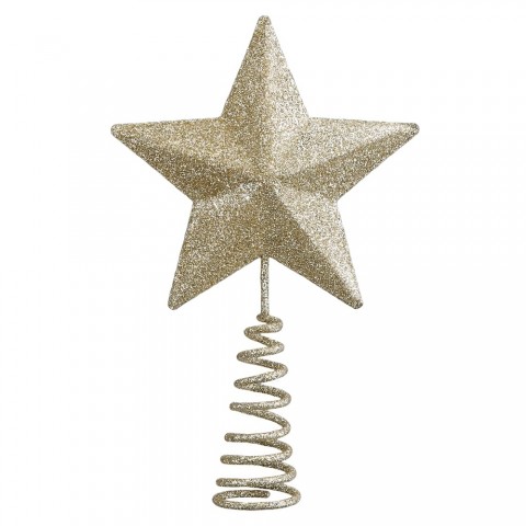 Old World Christmas Glass Ornament - Mini Star Tree Topper