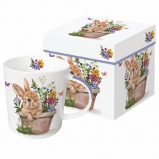 Mug in Gift Box - "Colette" Bunny in Flower Pot - TEMPORARILY OUT OF STOCK Mug in Gift Box - "Colette" Bunny in Flower Pot - TEMPORARILY OUT OF STOCK