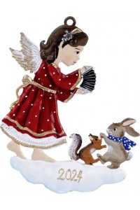 NEW - Angel Concert 2024 Ornament Christmas Pewter Wilhelm Schweizer