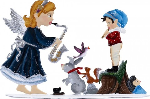 NEW - Angel Concert 2024 Christmas Pewter Wilhelm Schweizer