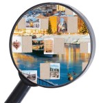 NEW - Old German Paper Advent Calendar - Salzburg