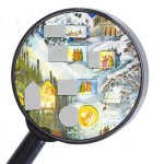 NEW - Old German Paper Advent Calendar - Jesus is Born