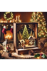 Handcrafted Treasures: The Magic of 3D Shadow Boxes for the Holidays