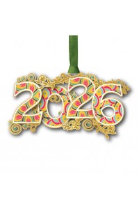 NEW - Beacon Design 2026 Ornament - Annual Numerals