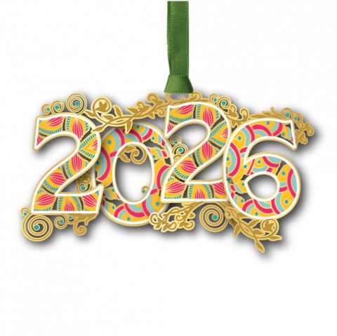 NEW - Beacon Design 2026 Ornament - Annual Numerals