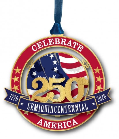 NEW - Beacon Design Ornament - 2026 Celebrate America