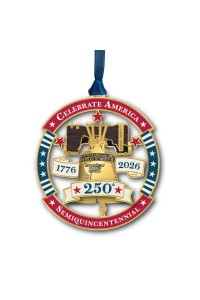 NEW - Beacon Design Ornament - 250 Years of Liberty 