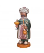 NEW - Original HUBRIG Wooden Figuren - Epiphany Caspar Smoker