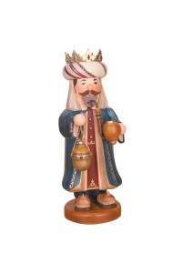 NEW - Original HUBRIG Wooden Figuren - Epiphany Balthasar Smoker