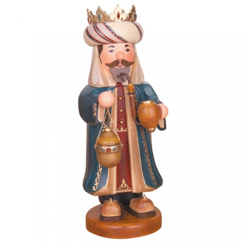 NEW - Original HUBRIG Wooden Figuren - Epiphany Balthasar Smoker