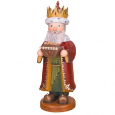 NEW - Original HUBRIG Wooden Figuren - Epiphany Melchior Smoker