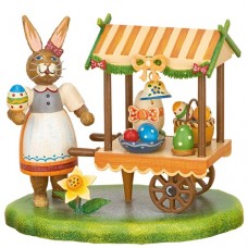 NEW - Original HUBRIG Wooden Figuren - Easter Market