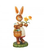 NEW - Original HUBRIG Wooden Figuren - Rabbit Gretchen