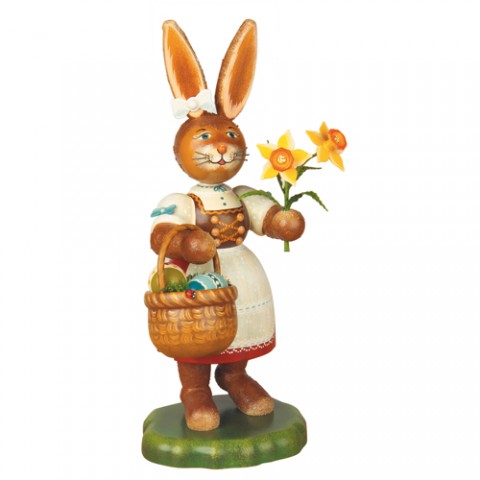 NEW - Original HUBRIG Wooden Figuren - Rabbit Gretchen