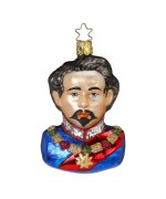 NEW - Inge Glas Glass Ornament - Bavaria's King Ludwig