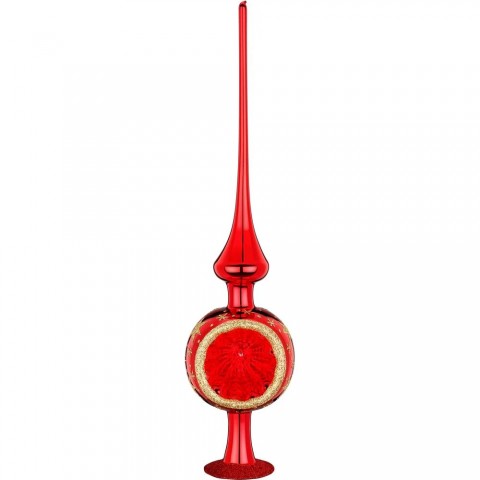 NEW - Inge Glas Glass Ornament - Sparkling Sky Tree Topper