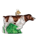 NEW - Old World Christmas Glass Ornament - German Shorthaired Pointer