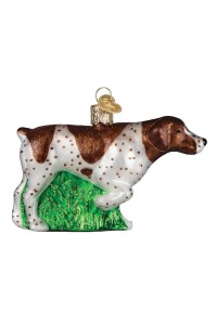 NEW - Old World Christmas Glass Ornament - German Shorthaired Pointer