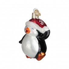 NEW - Old World Christmas Glass Ornament - Dancing Penguin