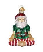 NEW - Old World Christmas Glass Ornament - Zen-ta Claus