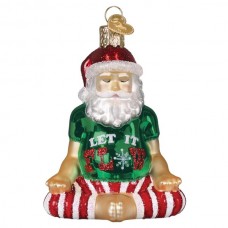 NEW - Old World Christmas Glass Ornament - Zen-ta Claus