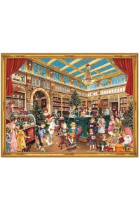 NEW - Old German Paper Advent Calendar - Victorian General Store 