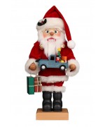 NEW - Christian Ulbricht Nutcracker - Santa with Toy Car NEW - Christian Ulbricht Nutcracker - Santa with Toy Car