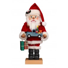 NEW - Christian Ulbricht Nutcracker - Santa with Toy Car NEW - Christian Ulbricht Nutcracker - Santa with Toy Car