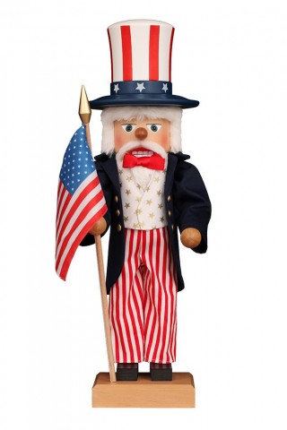 NEW - Christian Ulbricht Nutcracker - Uncle Sam