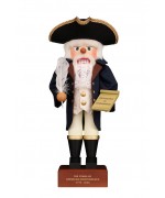 NEW - Christian Ulbricht Nutcracker - American Founding Father NEW - Christian Ulbricht Nutcracker - American Founding Father