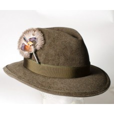 German Feather Hat Pin - TEMPORARILY OUT OF STOCK