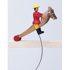  Wolfgang Werner Toy Rocking Horse Rider 