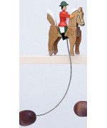 TEMPORARILY OUT OF STOCK - Wolfgang Werner Toy Wiggling Rider Large