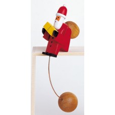 TEMPORARILY OUT OF STOCK - Wolfgang Werner Toy Swinging Santa Claus Small