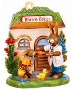 Wiesen-Doktor' Original HUBRIG Wooden Figuren 