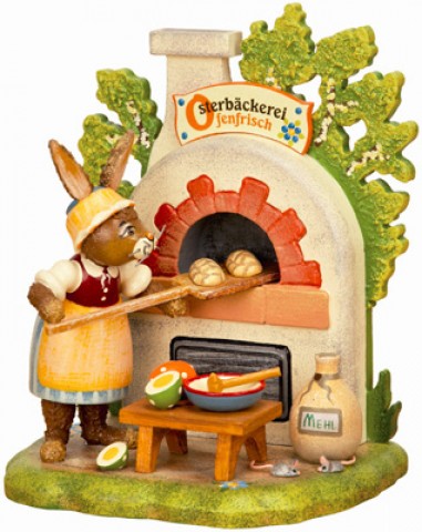Osterbackerei Original HUBRIG Wooden Figuren 
