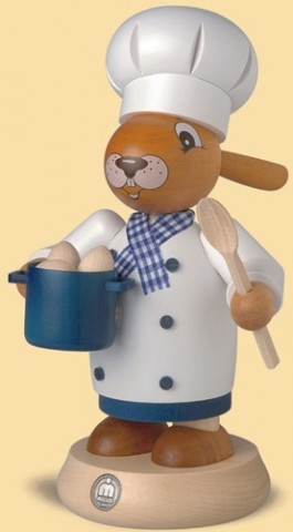 Mueller Smokerman Erzgebirge Easter Bunny Chef - Koch