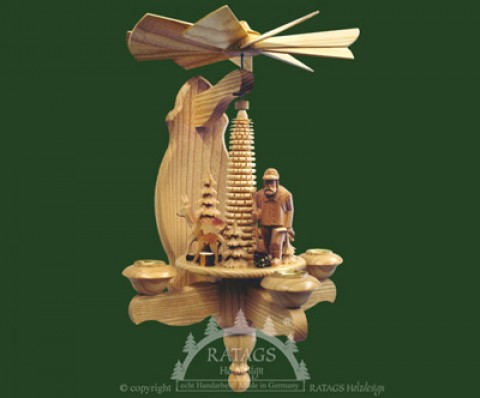'Forest Man' Wall Pyramid RATAGS HOLZDESIGN - TEMPORARILY OUT OF STOCK