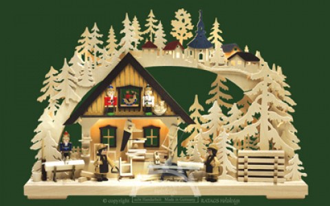 TEMPORARILY OUT OF STOCK 'Nutcracker Workshop' Schwib Arches RATAGS HOLZDESIGN 